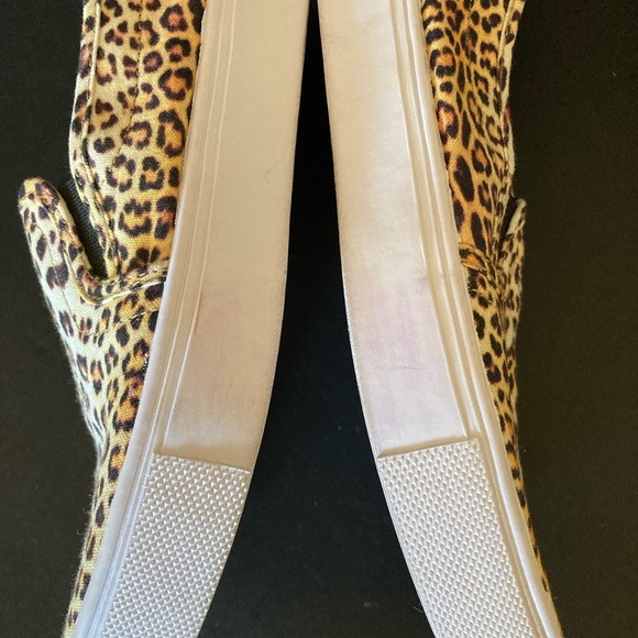 ASOS design canvas animal Print Slip-On Creepers - near new - Picture 5 of 6